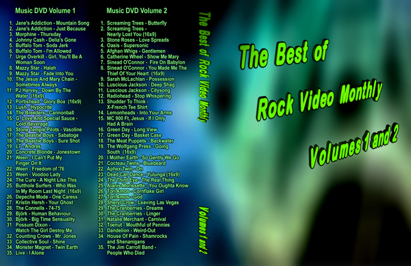 DVD Case Volumes 1 and 2